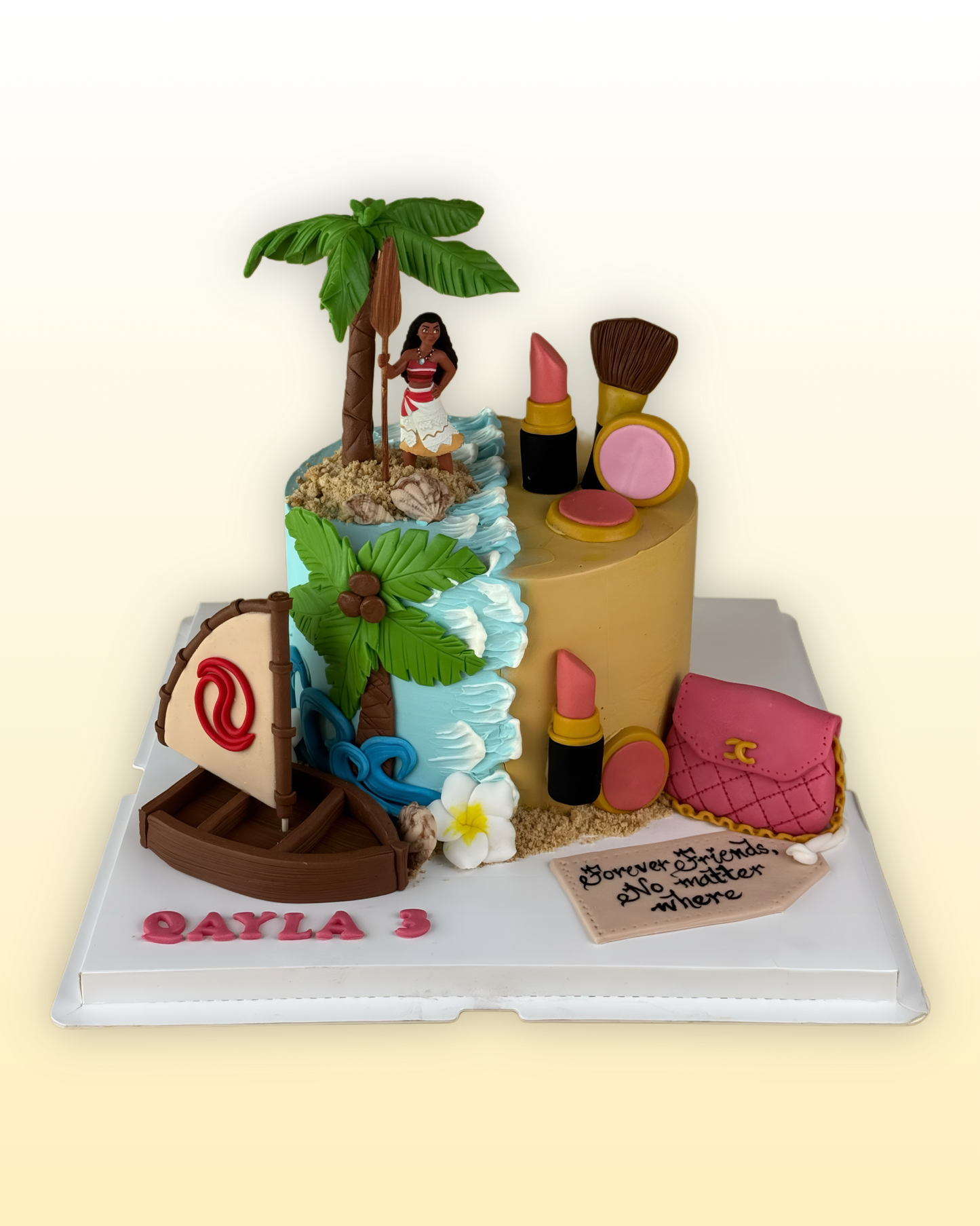 Double Themed Cake - Moana