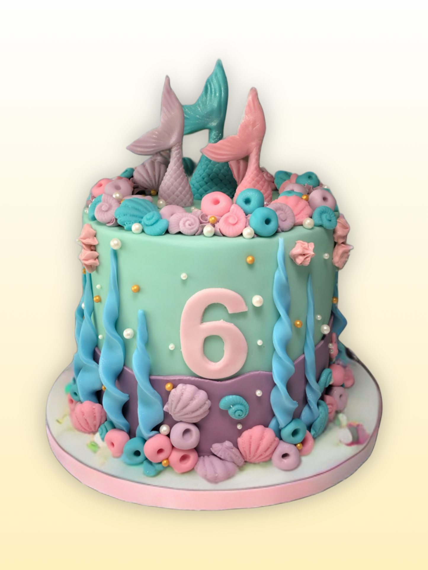 Mermaid Tails Cake