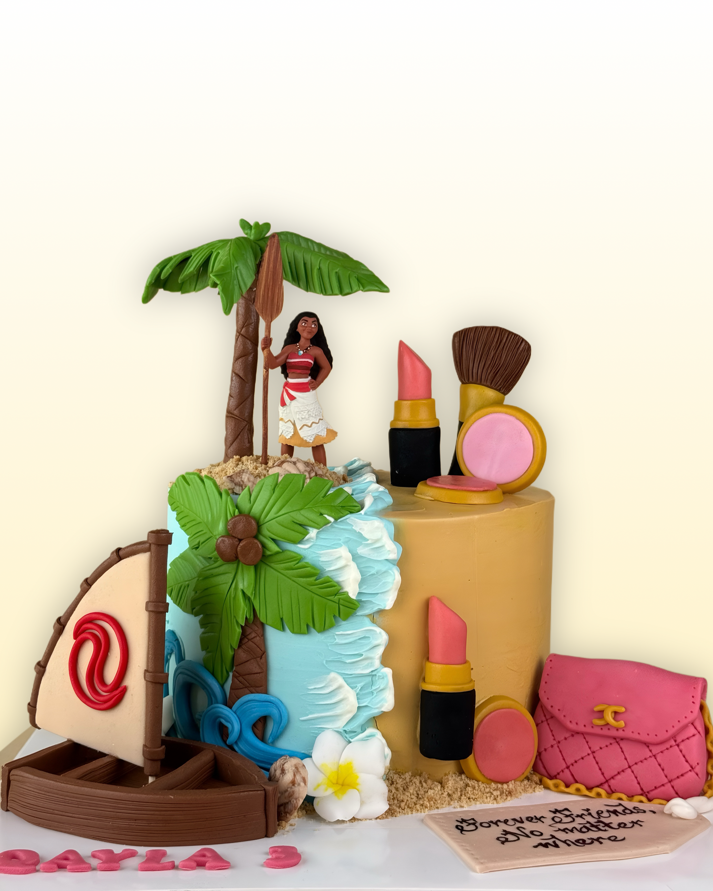 Double Themed Cake - Moana