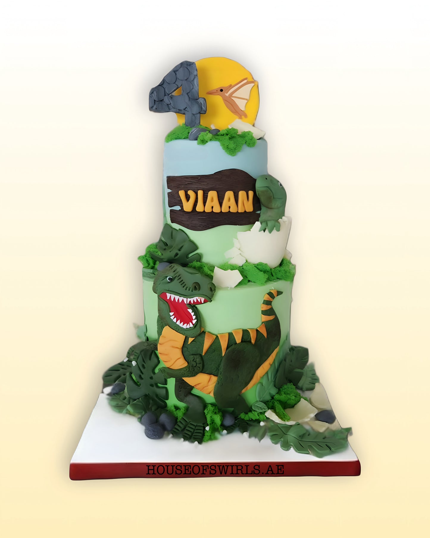 Dinosaur Adventure Cake