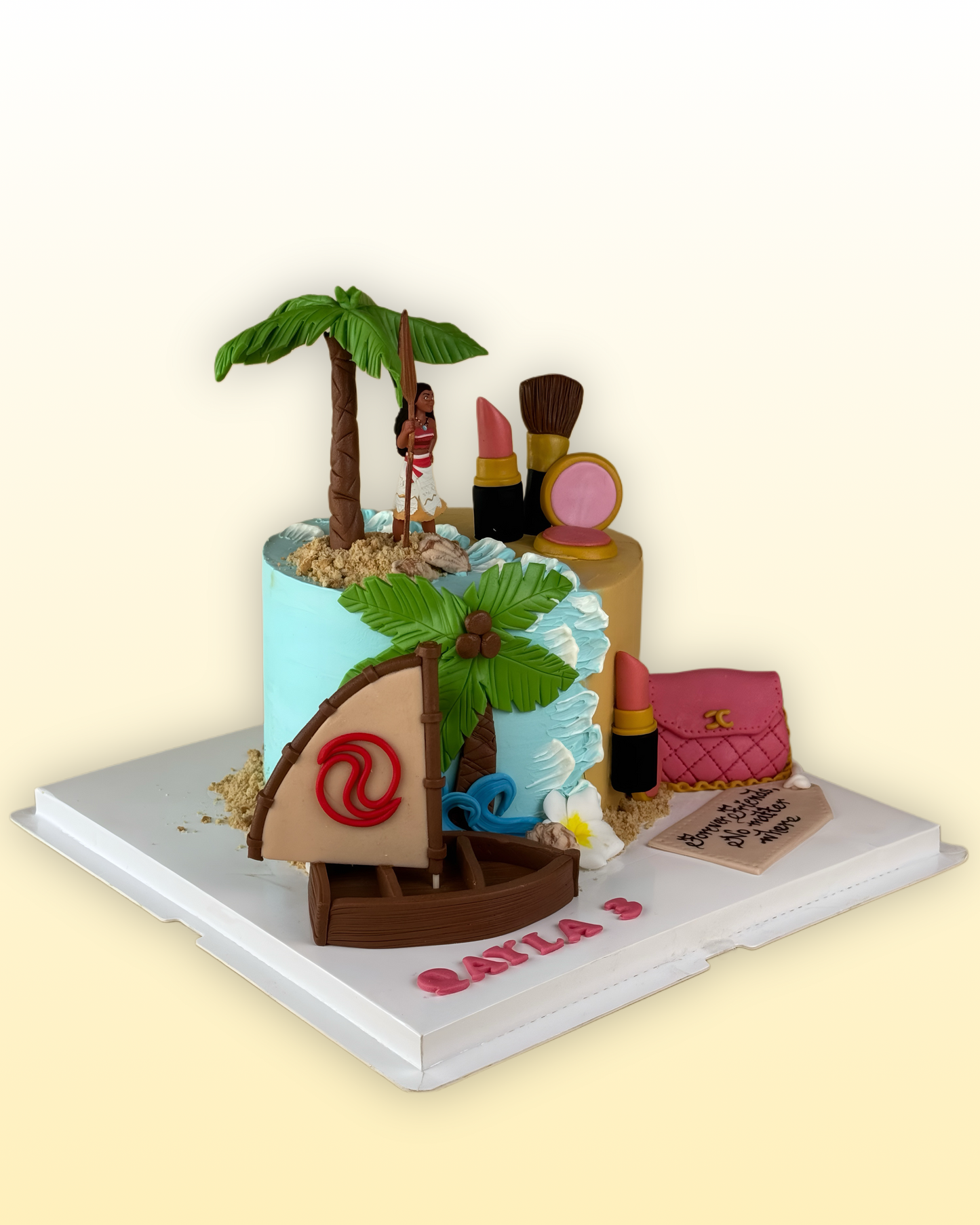 Double Themed Cake - Moana