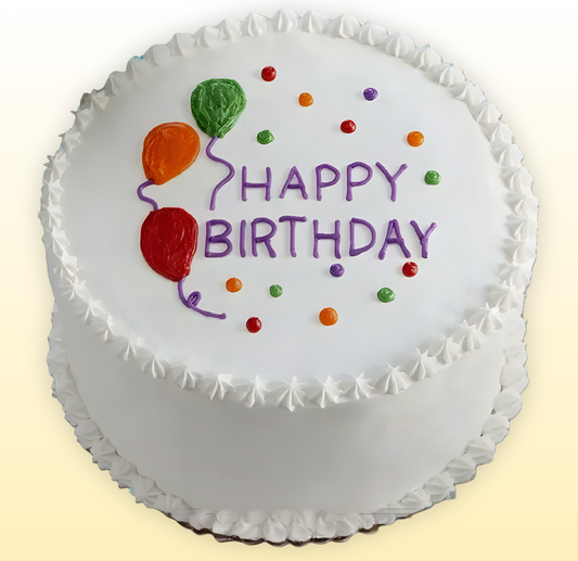 Classic Buttercream Birthday Cake