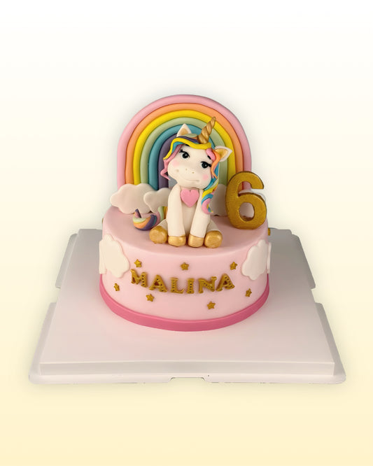 Unicorn Rainbow Cake