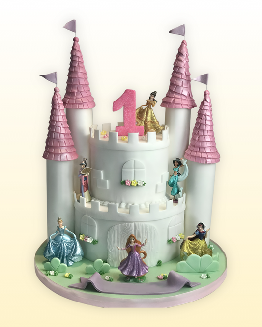 Disney Castle Princess Cake