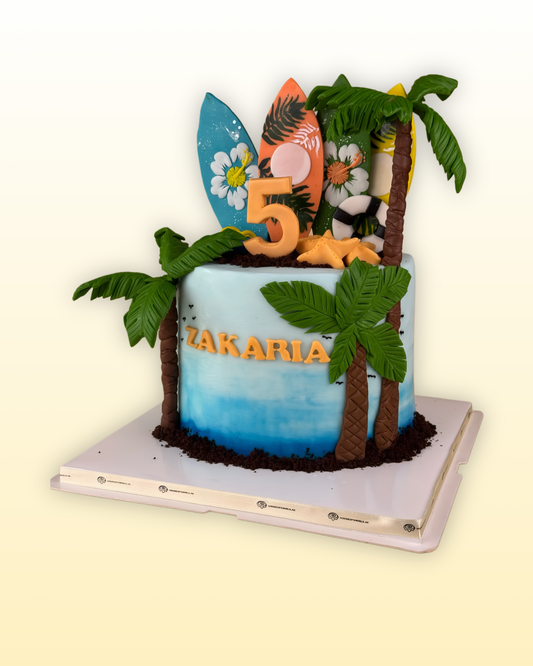 Palm Beach Surf Cake
