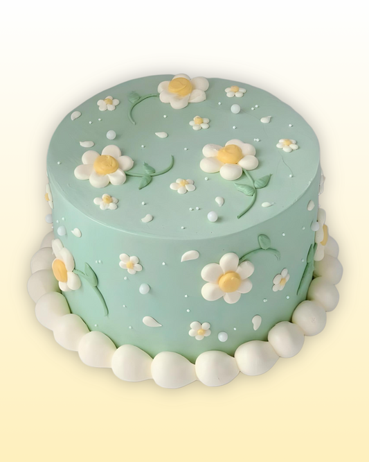 Daisy Floral Cake