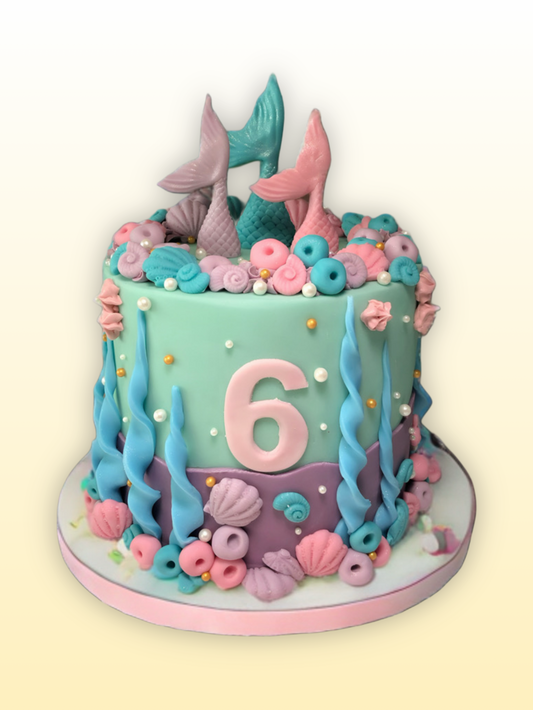 Mermaid Tails Cake