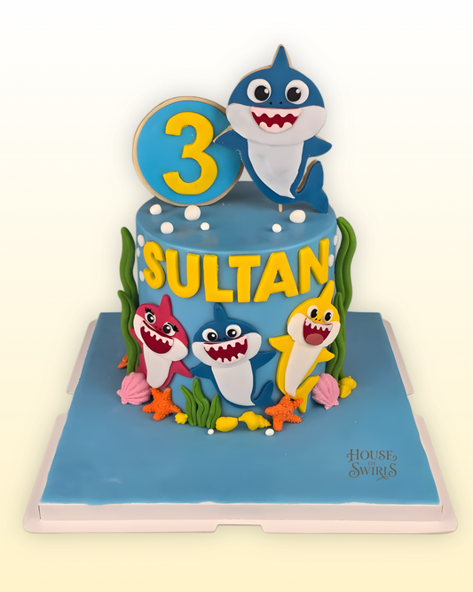 Baby Shark Cake