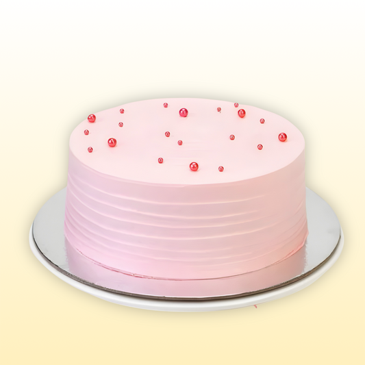 Rosé Pearl Cake