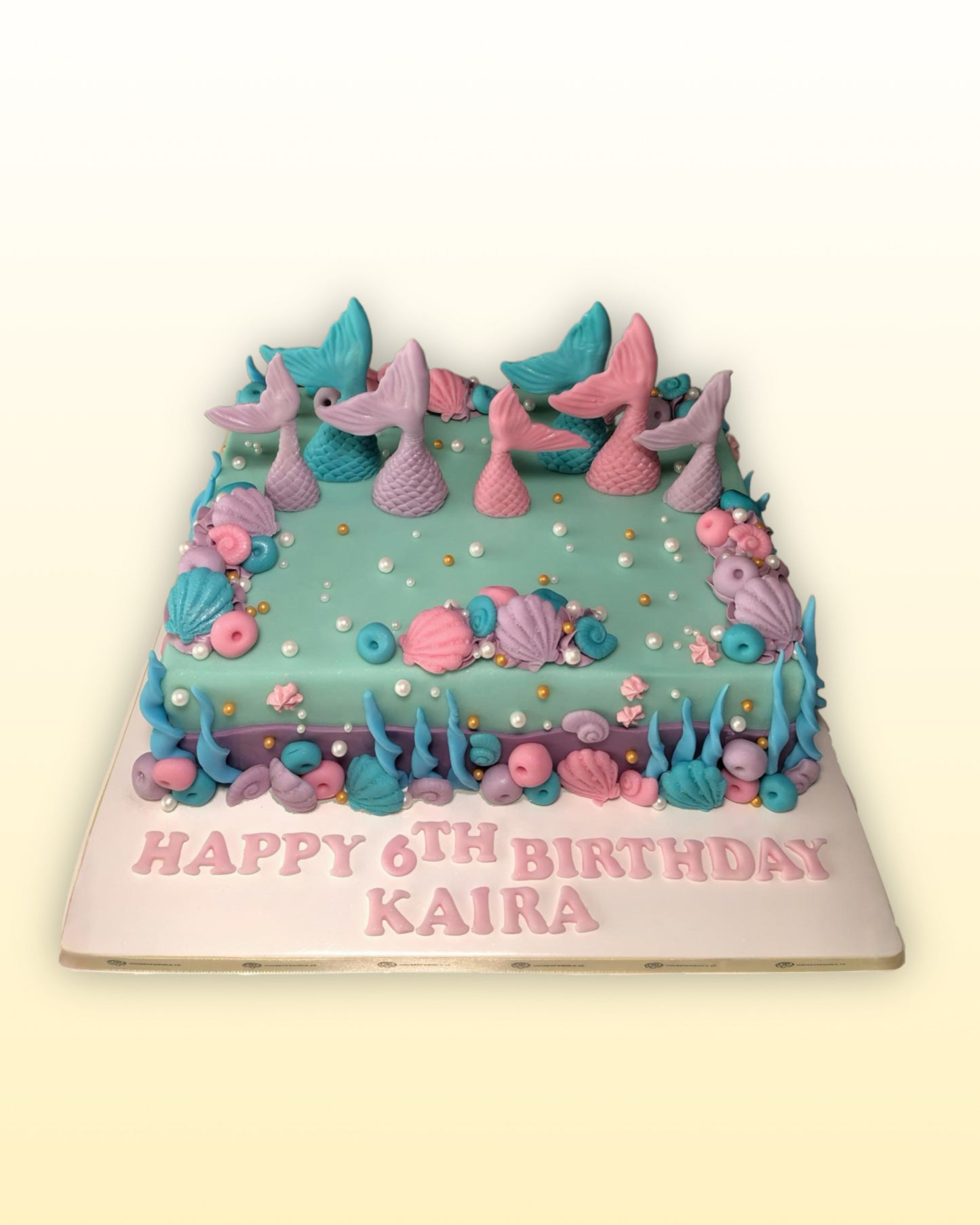 Square Mermaid Cake
